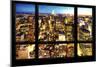 New York City View from the Window-Philippe Hugonnard-Mounted Giclee Print