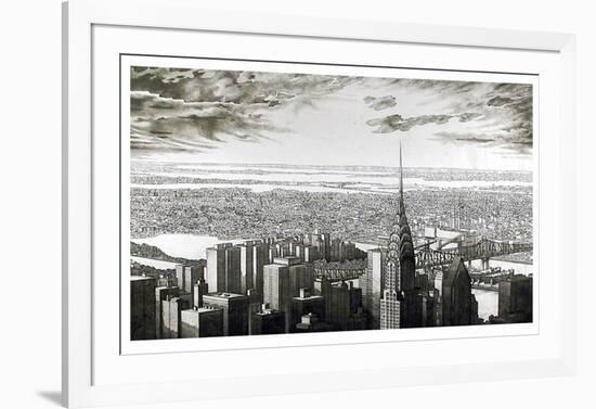 New York City-Vladimir Pototov-Framed Collectable Print