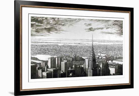 New York City-Vladimir Pototov-Framed Collectable Print