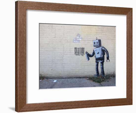 New York City-Banksy-Framed Art Print