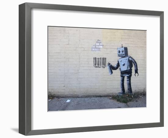 New York City-Banksy-Framed Art Print