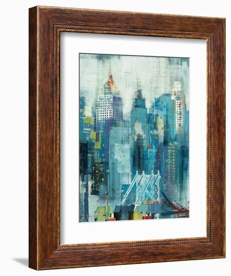 New York City-Eric Yang-Framed Premium Giclee Print