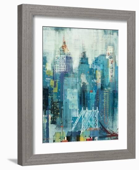 New York City-Eric Yang-Framed Premium Giclee Print