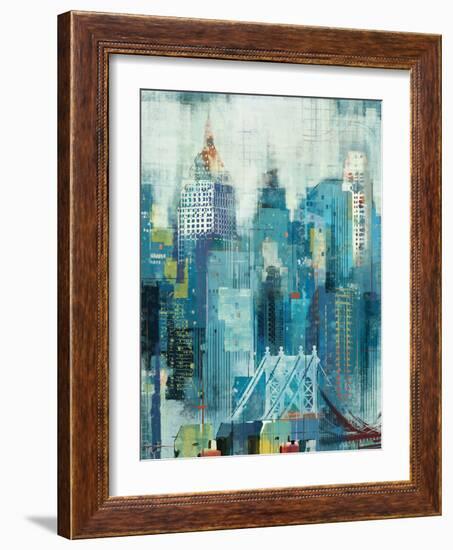 New York City-Eric Yang-Framed Premium Giclee Print
