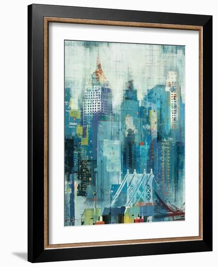 New York City-Eric Yang-Framed Premium Giclee Print