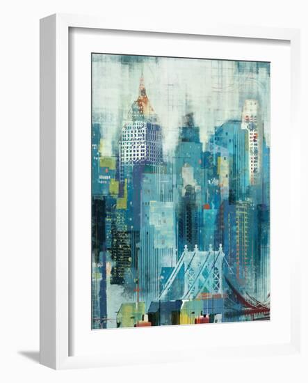 New York City-Eric Yang-Framed Premium Giclee Print