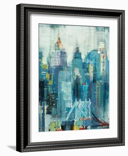 New York City-Eric Yang-Framed Premium Giclee Print