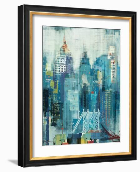 New York City-Eric Yang-Framed Premium Giclee Print