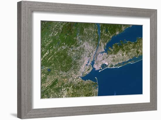 New York City-PLANETOBSERVER-Framed Photographic Print