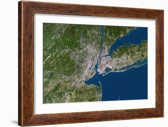 New York City-PLANETOBSERVER-Framed Photographic Print