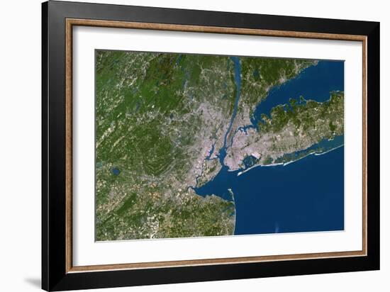 New York City-PLANETOBSERVER-Framed Photographic Print