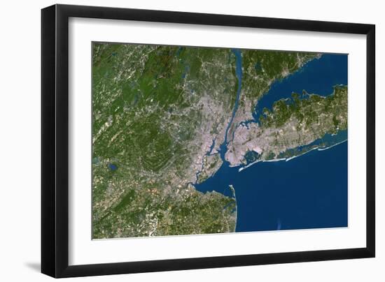 New York City-PLANETOBSERVER-Framed Photographic Print