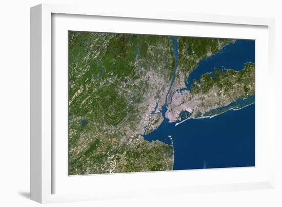 New York City-PLANETOBSERVER-Framed Photographic Print