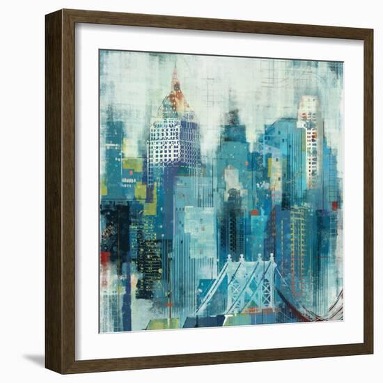 New York City-Eric Yang-Framed Premium Giclee Print