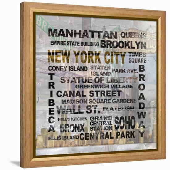 New York City-Alicia Soave-Framed Stretched Canvas