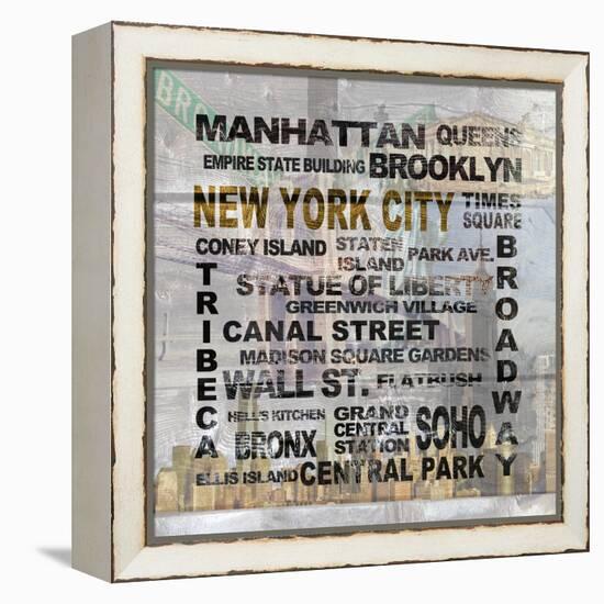 New York City-Alicia Soave-Framed Stretched Canvas