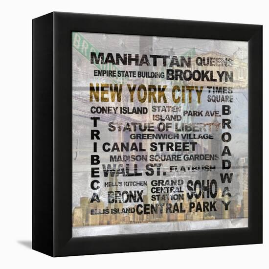 New York City-Alicia Soave-Framed Stretched Canvas