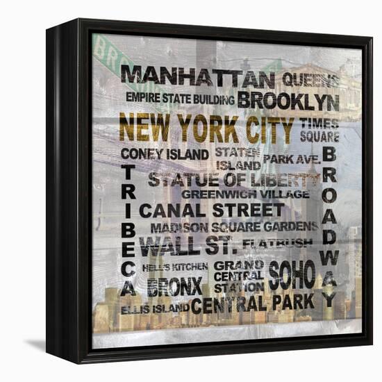 New York City-Alicia Soave-Framed Stretched Canvas