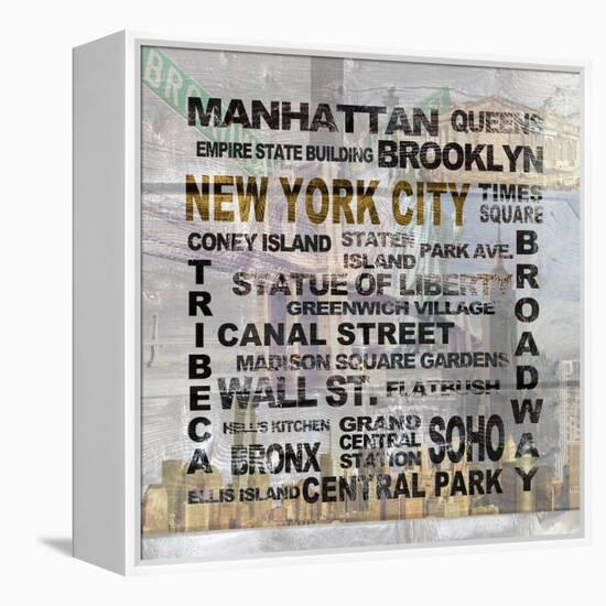 New York City-Alicia Soave-Framed Stretched Canvas