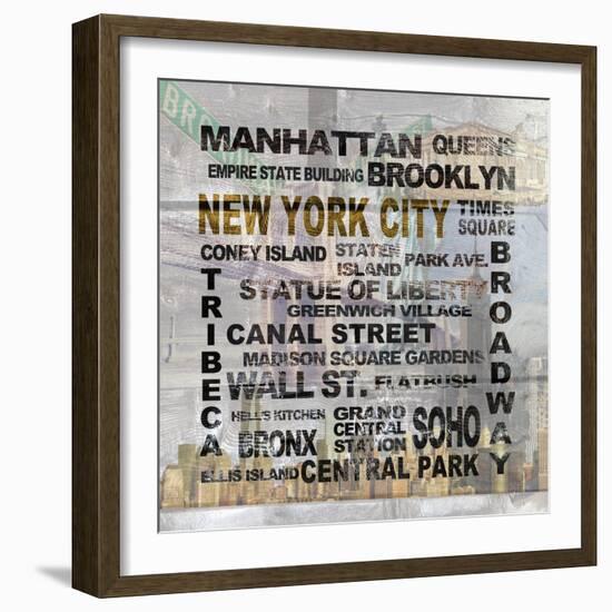 New York City-Alicia Soave-Framed Art Print