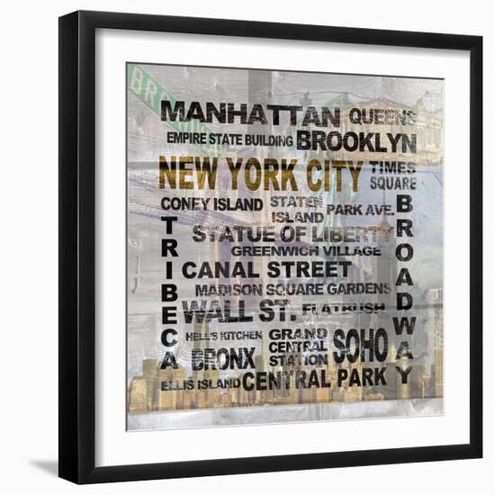 New York City-Alicia Soave-Framed Art Print