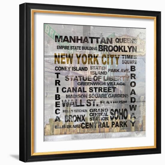 New York City-Alicia Soave-Framed Art Print