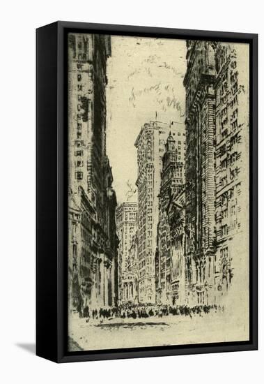 New York City --Joseph Pennell-Framed Premier Image Canvas