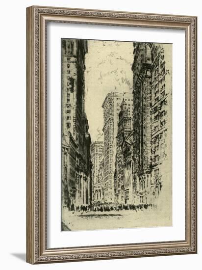 New York City --Joseph Pennell-Framed Giclee Print