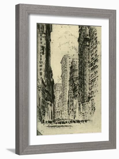 New York City --Joseph Pennell-Framed Giclee Print