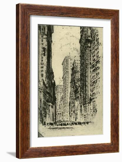 New York City --Joseph Pennell-Framed Giclee Print