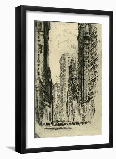 New York City --Joseph Pennell-Framed Giclee Print