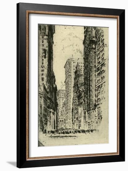 New York City --Joseph Pennell-Framed Giclee Print