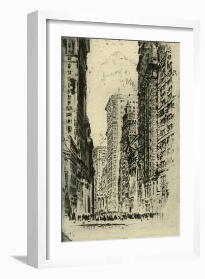 New York City --Joseph Pennell-Framed Giclee Print