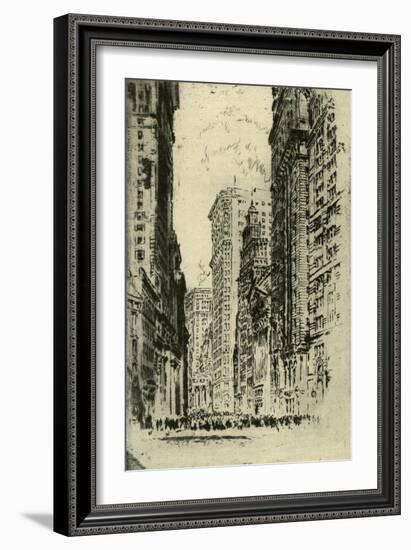 New York City --Joseph Pennell-Framed Giclee Print