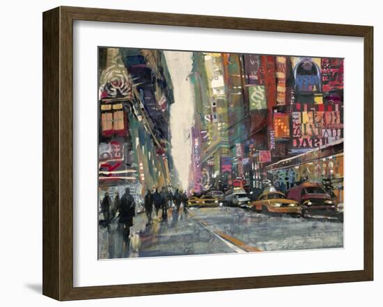 New York Collage 2-Patti Mollica-Framed Art Print