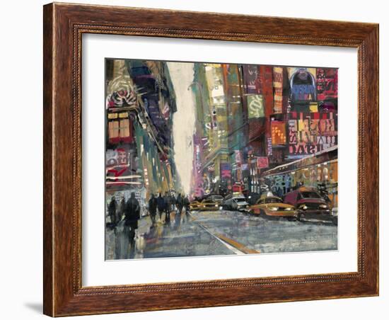 New York Collage 2-Patti Mollica-Framed Art Print