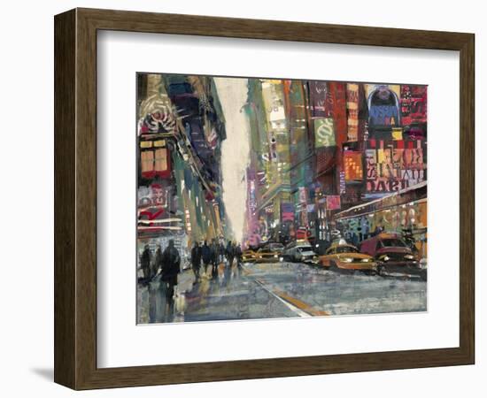 New York Collage 2-Patti Mollica-Framed Art Print