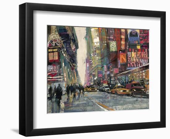 New York Collage 2-Patti Mollica-Framed Art Print