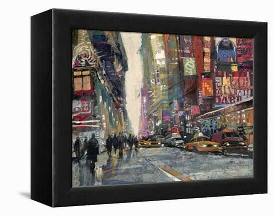 New York Collage 2-Patti Mollica-Framed Stretched Canvas