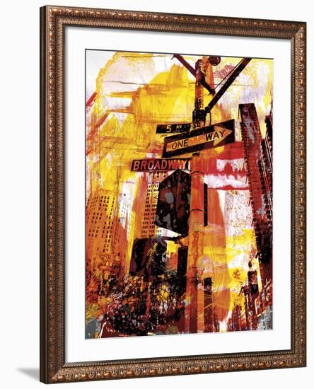 New York Color VI-Sven Pfrommer-Framed Art Print