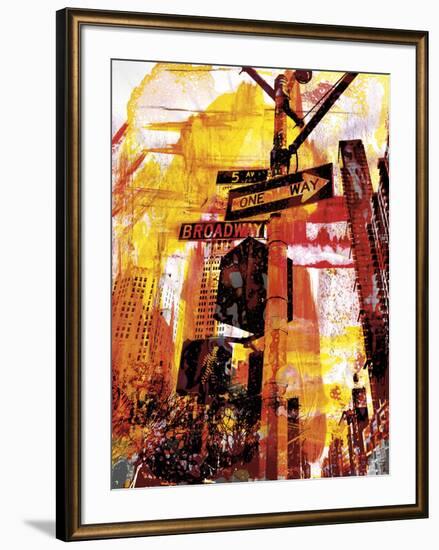 New York Color VI-Sven Pfrommer-Framed Art Print