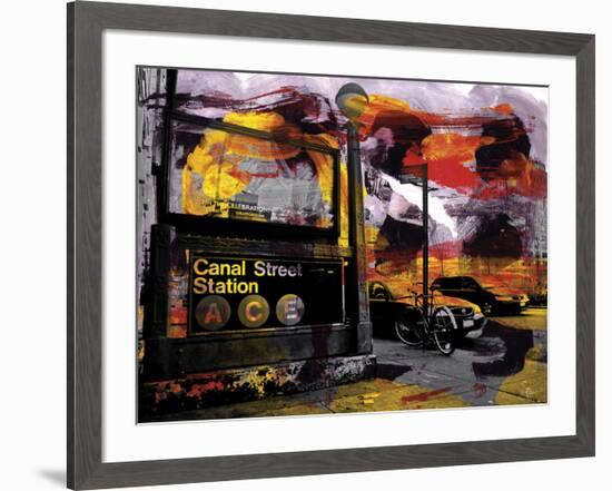 New York Color XI-Sven Pfrommer-Framed Giclee Print