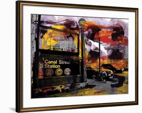 New York Color XI-Sven Pfrommer-Framed Giclee Print