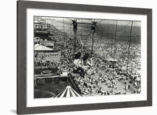 New York, Coney Island, 1950-The Chelsea Collection-Framed Giclee Print