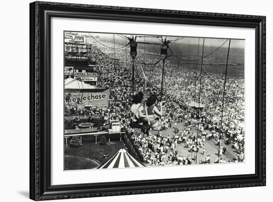 New York, Coney Island, 1950-The Chelsea Collection-Framed Giclee Print