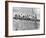 New York Construction Workers Lunching on a Crossbeam-null-Framed Photographic Print