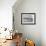 New York Construction Workers Lunching on a Crossbeam-null-Framed Photographic Print displayed on a wall