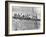 New York Construction Workers Lunching on a Crossbeam-null-Framed Photographic Print