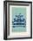 New York - Cop Car-Ben James-Framed Giclee Print