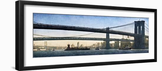 New York Crossing-Pete Kelly-Framed Giclee Print